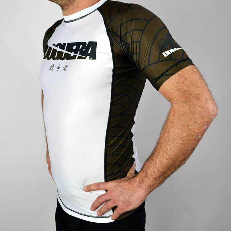 RASHGUARD JJB DOGUERA COMPÉTITEUR MARRON IBJJF