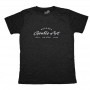 TEE SHIRT DOGUERA GENTLE ART NOIR CHINÉ