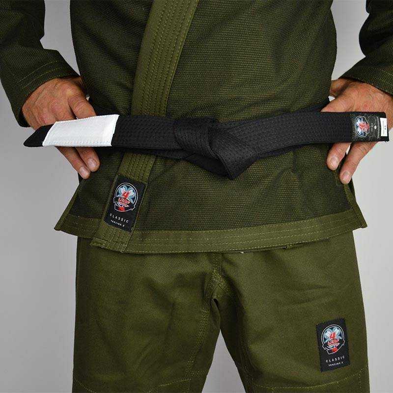 KIMONO JJB 4LEAF CLOVER CLASSIC V.2 ARMY