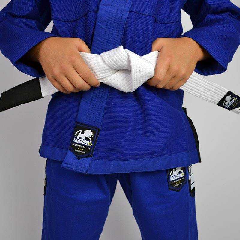 KIMONO JJB ENFANT DOGUERA ELEMENTAR V2 BLEU