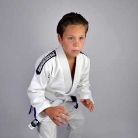 KIMONO JJB ENFANT DOGUERA ELEMENTAR V2 BLANC