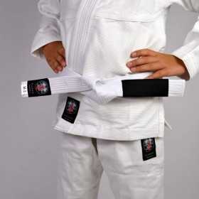 KIMONO JJB ENFANT 4LEAF CLOVER CLASSIC V2 BLANC