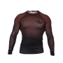RASHGUARD JJB KINGZ CROWN IBJJF RANK 3.0 MARRON