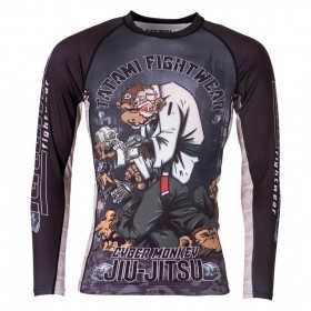 RASHGUARD JJB TFW CYBER THINKER MONKEY