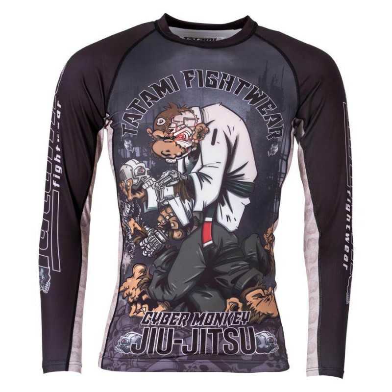 RASHGUARD JJB TFW CYBER THINKER MONKEY
