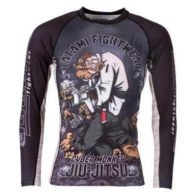 RASHGUARD JJB TFW CYBER THINKER MONKEY