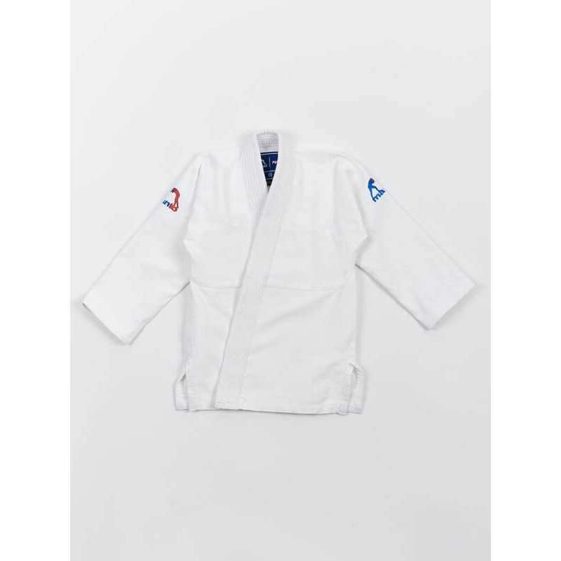 KIMONO JJB ENFANT MANTO JUNIOR BLANC