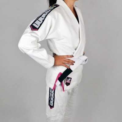 KIMONO JJB FEMME DOGUERA ELEMENTAR V.2 BLANC
