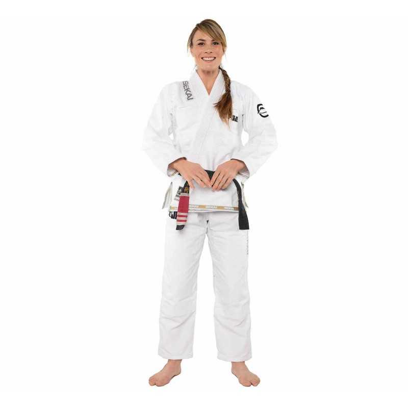 KIMONO JJB FEMME FUJI SEKAI 2.0 BLANC