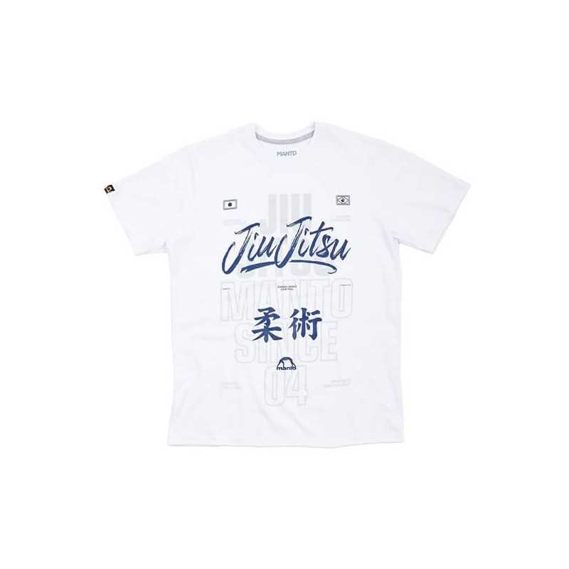 TEE SHIRT JJB MANTO JIU JITSU 19 BLANC
