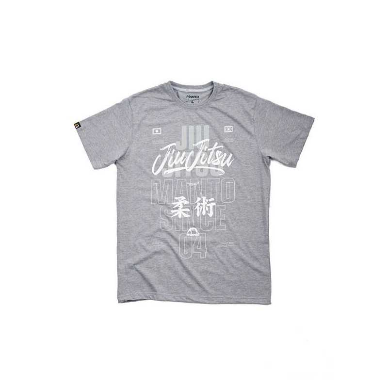 TEE SHIRT JJB MANTO JIU JITSU 19 GRIS