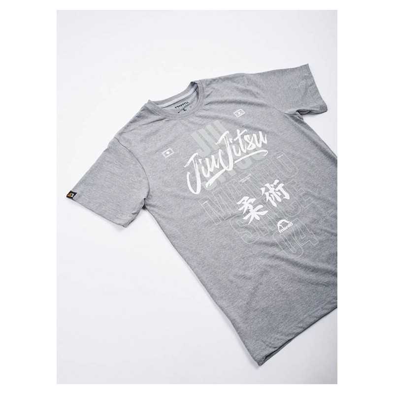 TEE SHIRT JJB MANTO JIU JITSU 19 GRIS