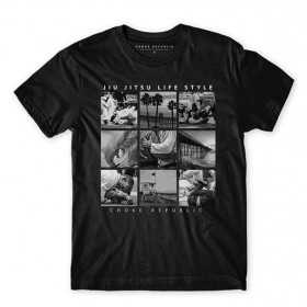 TEE SHIRT CHOKE RPLC BJJ LIFE STYLE NOIR