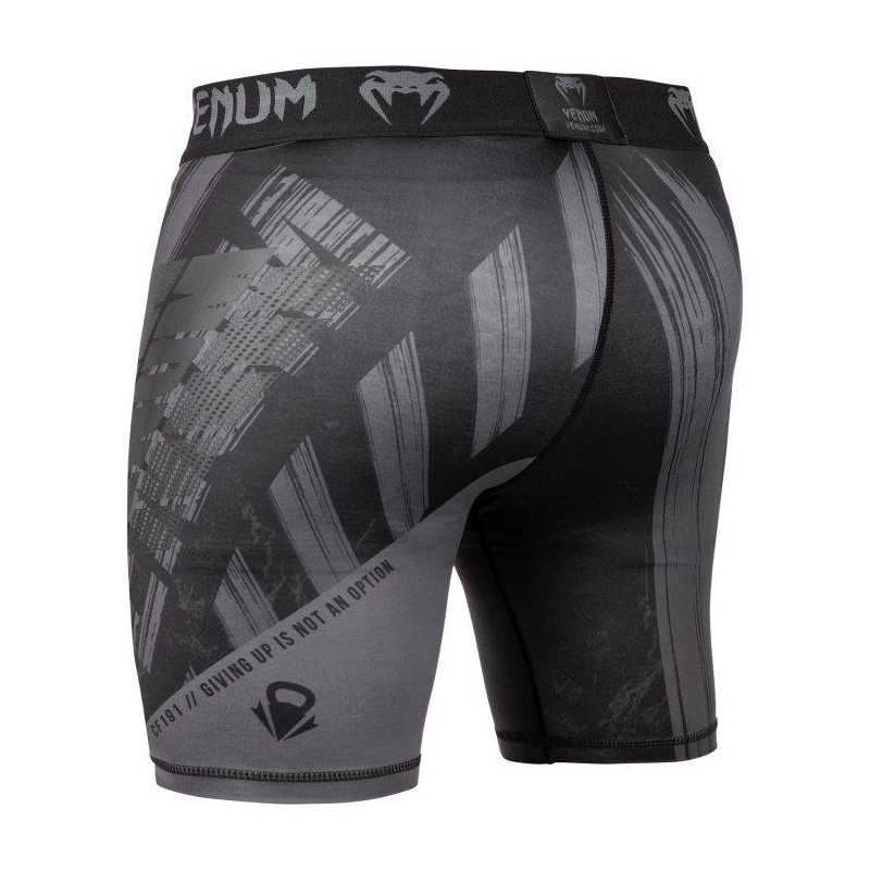SHORT DE COMPRESSION MMA VENUM AMRAP - NOIR/GRIS