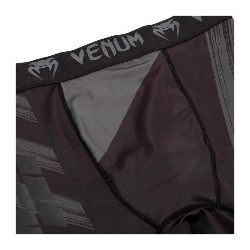 SHORT DE COMPRESSION MMA VENUM AMRAP - NOIR/GRIS