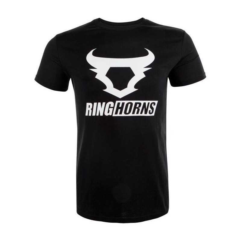 T-SHIRT RINGHORNS CHARGER - NOIR