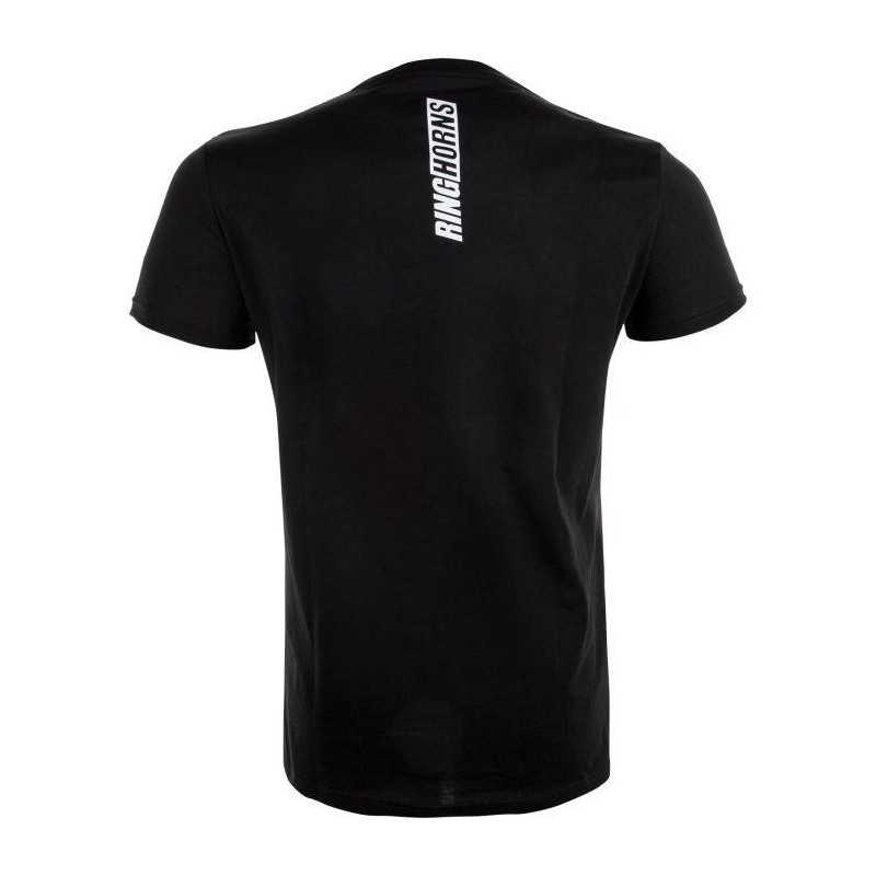 T-SHIRT RINGHORNS CHARGER - NOIR