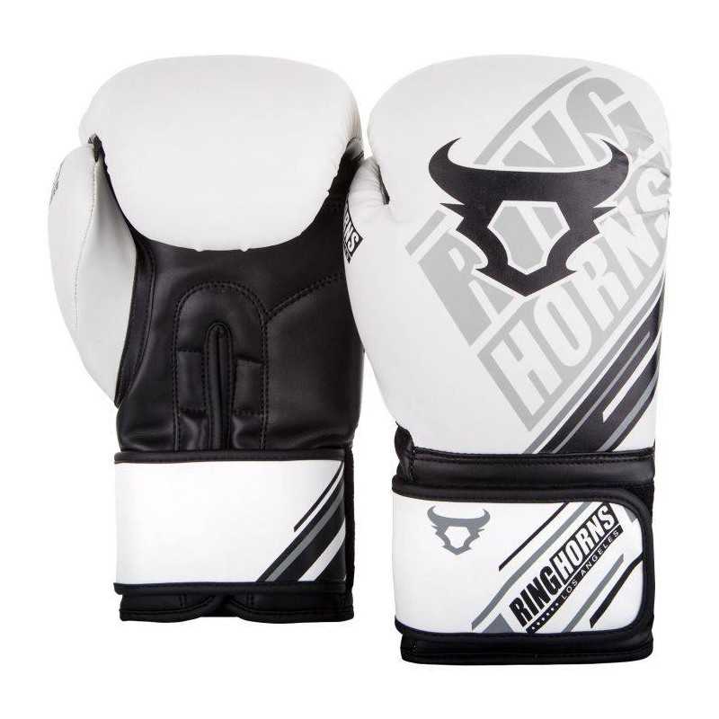 GANTS DE BOXE RINGHORNS NITRO - BLANC