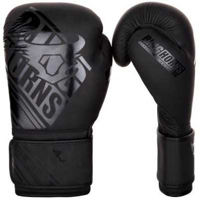 GANTS DE BOXE RINGHORNS NITRO - NOIR/NOIR