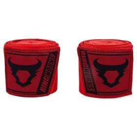 BANDAGES DE BOXE RINGHORNS CHARGER - ROUGE - 4 MÈTRES
