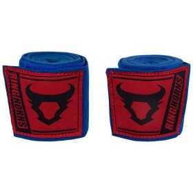 BANDAGES DE BOXE RINGHORNS CHARGER - BLEU - 4 MÈTRES
