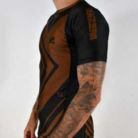 RASHGUARD JJB DOGUERA COMPÉTITEUR MARRON IBJJF