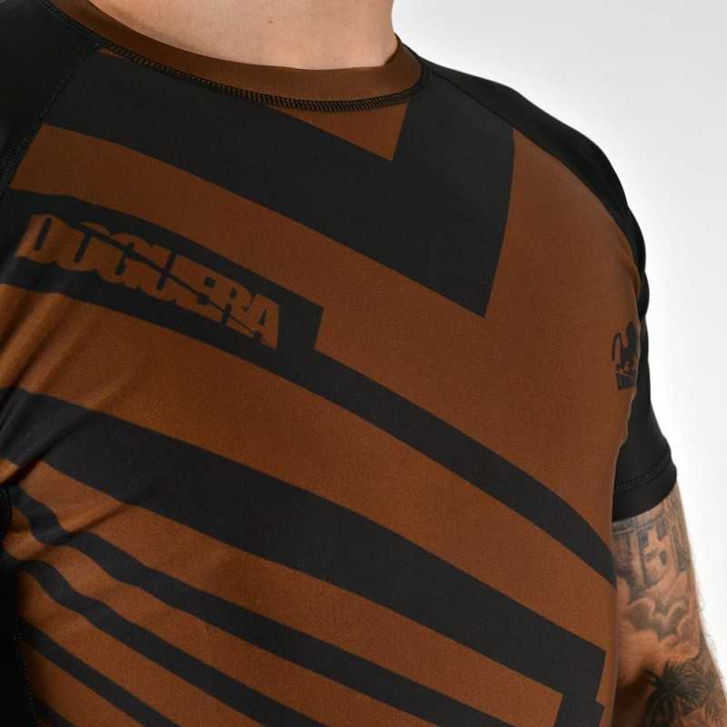 RASHGUARD JJB DOGUERA COMPÉTITEUR MARRON IBJJF