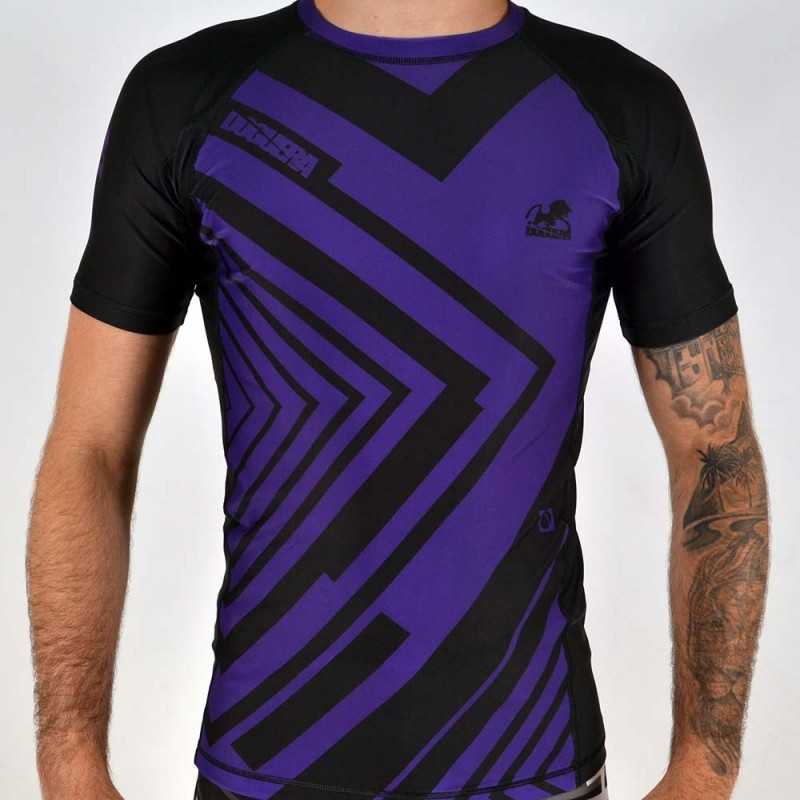 RASHGUARD JJB DOGUERA COMPÉTITEUR VIOLET IBJJF