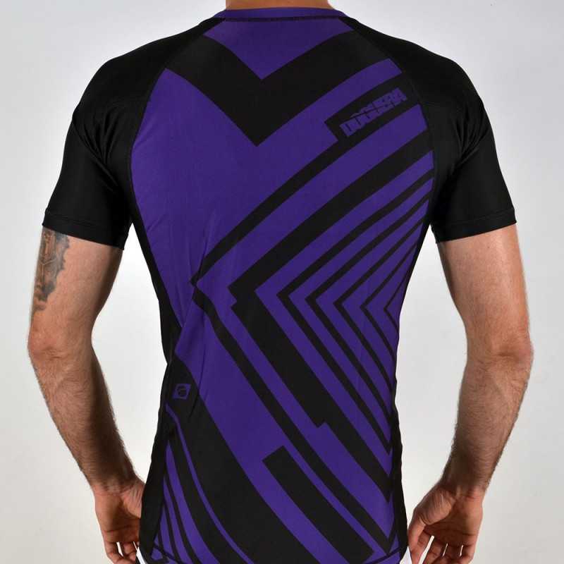 RASHGUARD JJB DOGUERA COMPÉTITEUR VIOLET IBJJF