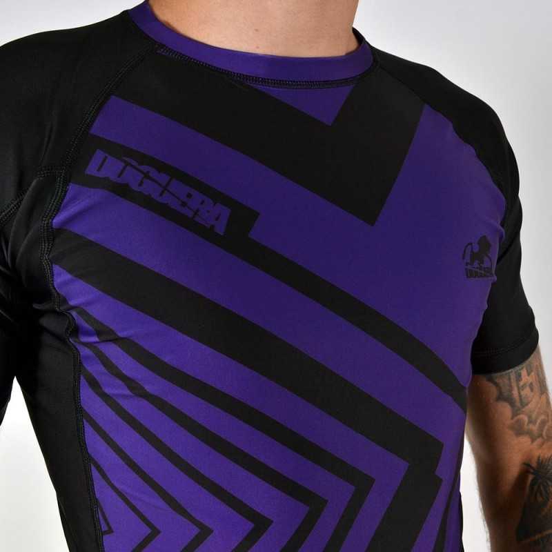 RASHGUARD JJB DOGUERA COMPÉTITEUR VIOLET IBJJF