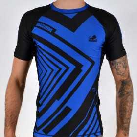 RASHGUARD JJB DOGUERA COMPÉTITEUR BLEU IBJJF