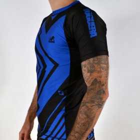 RASHGUARD JJB DOGUERA COMPÉTITEUR BLEU IBJJF
