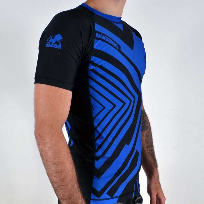 RASHGUARD JJB DOGUERA COMPÉTITEUR BLEU IBJJF