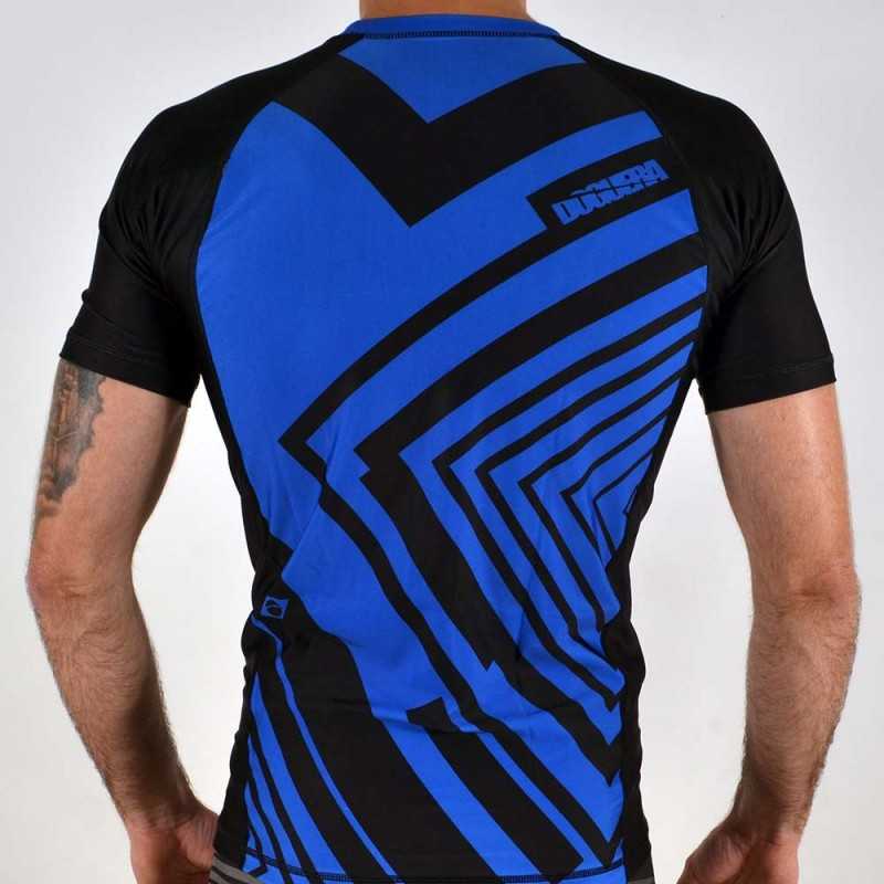 RASHGUARD JJB DOGUERA COMPÉTITEUR BLEU IBJJF