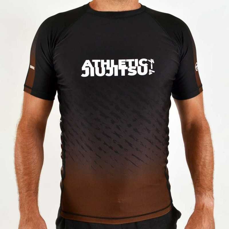 RASHGUARD ATHLETIC IBJJF MARRON