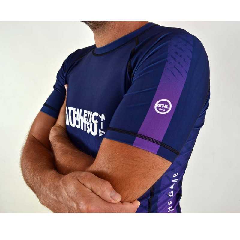 RASHGUARD ATHLETIC IBJJF VIOLET