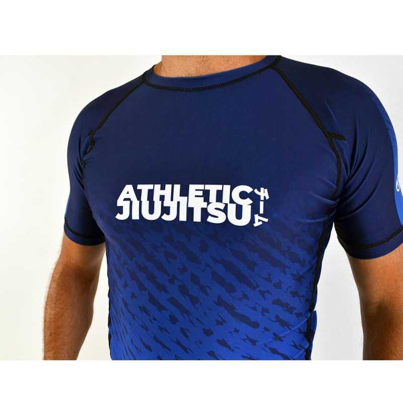 RASHGUARD ATHLETIC IBJJF BLEU