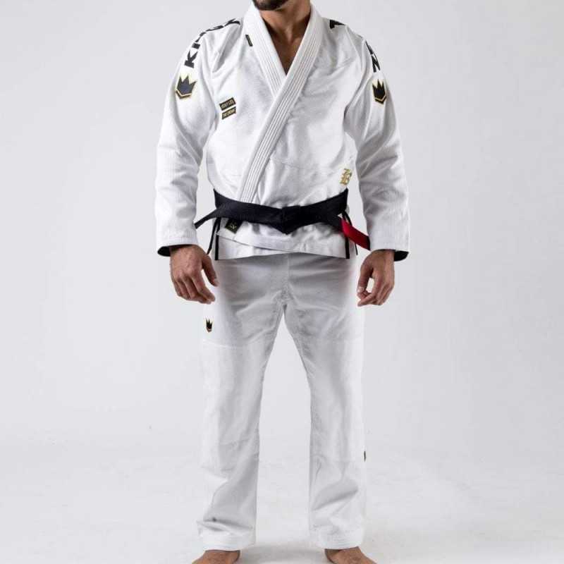 KIMONO JJB KINGZ 450 COMP V6 BLANC