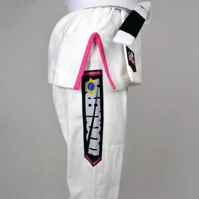 Pantalon Doguera Jjb Grappling Luta Livre Blanc Femme