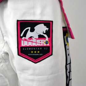 Pantalon Doguera Jjb Grappling Luta Livre Blanc Femme