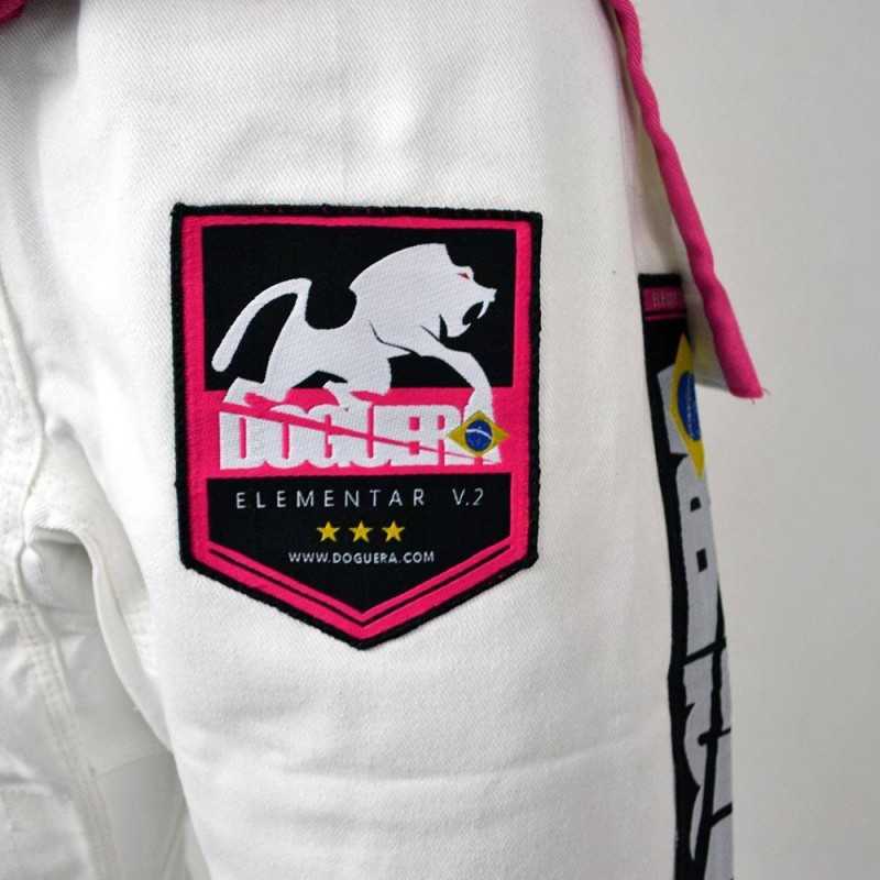 Pantalon Doguera Jjb Grappling Luta Livre Blanc Femme