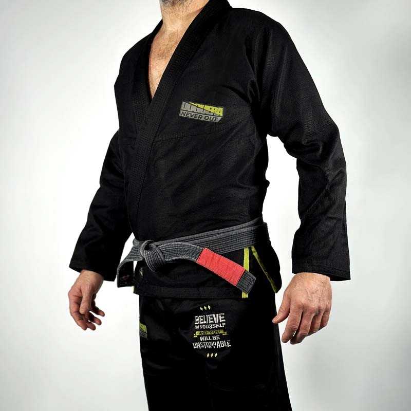 Kimono Jjb Doguera Never Out Noir Vert