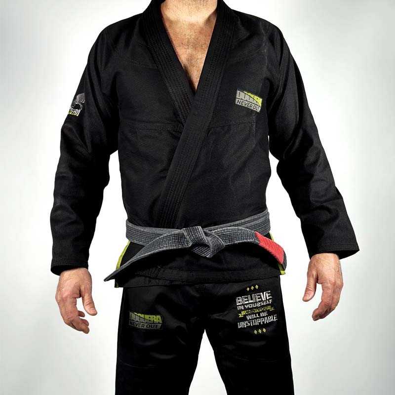 Kimono Jjb Doguera Never Out Noir Vert