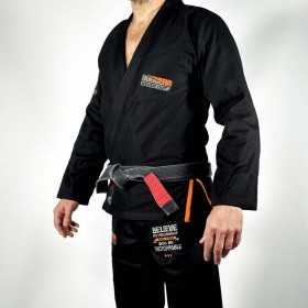 Kimono Jjb Doguera Never Out Noir Orange