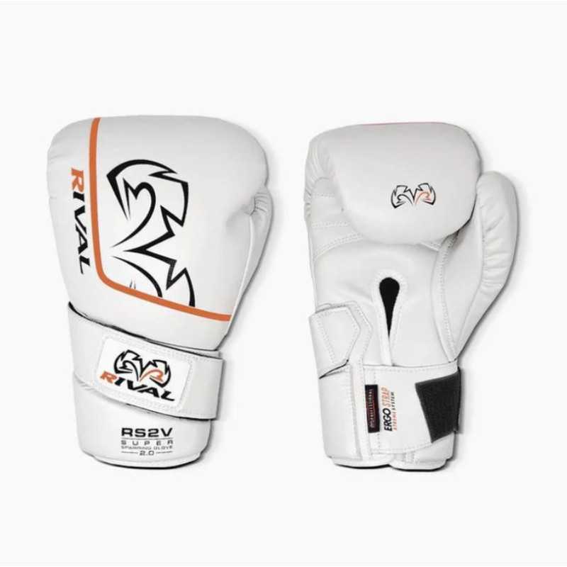 Gants De Boxe Rival Super Sparring Rs2v Blanc